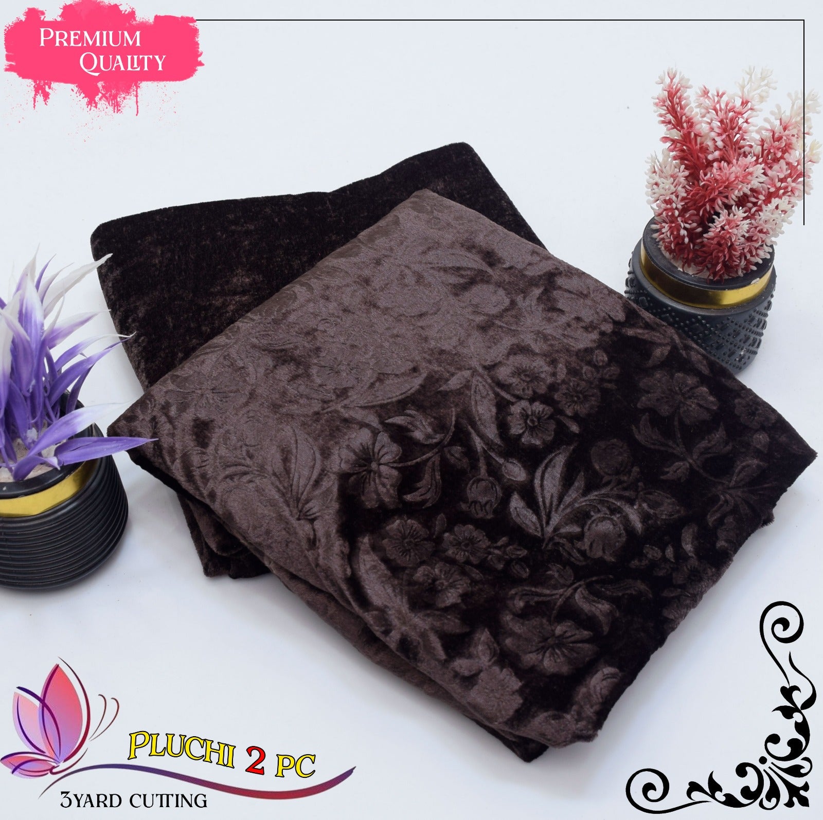 PLUCHI VELVET MATCHING 2pc✓ winter collection 2026