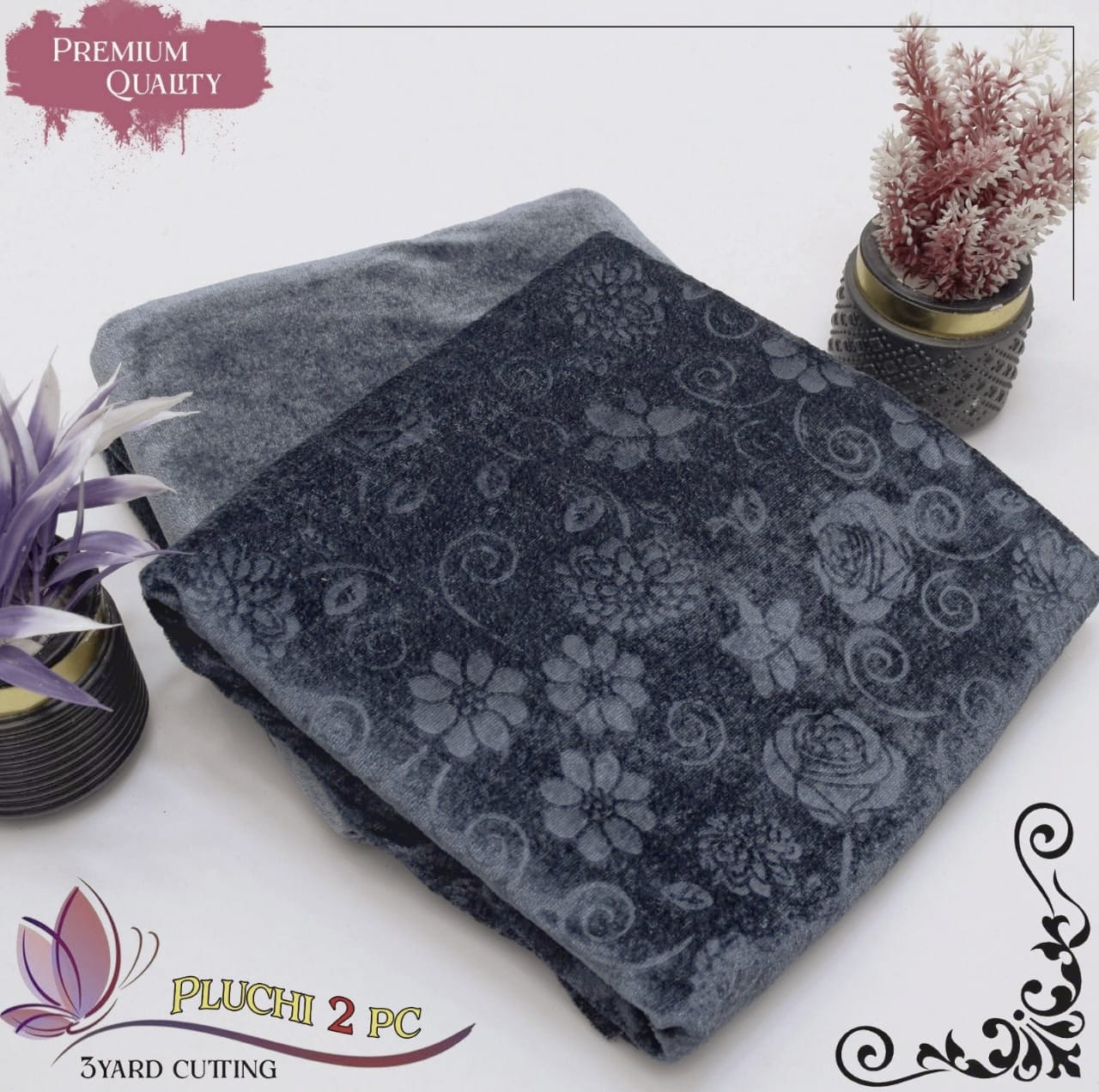 PLUCHI VELVET MATCHING 2pc✓ winter collection 2026