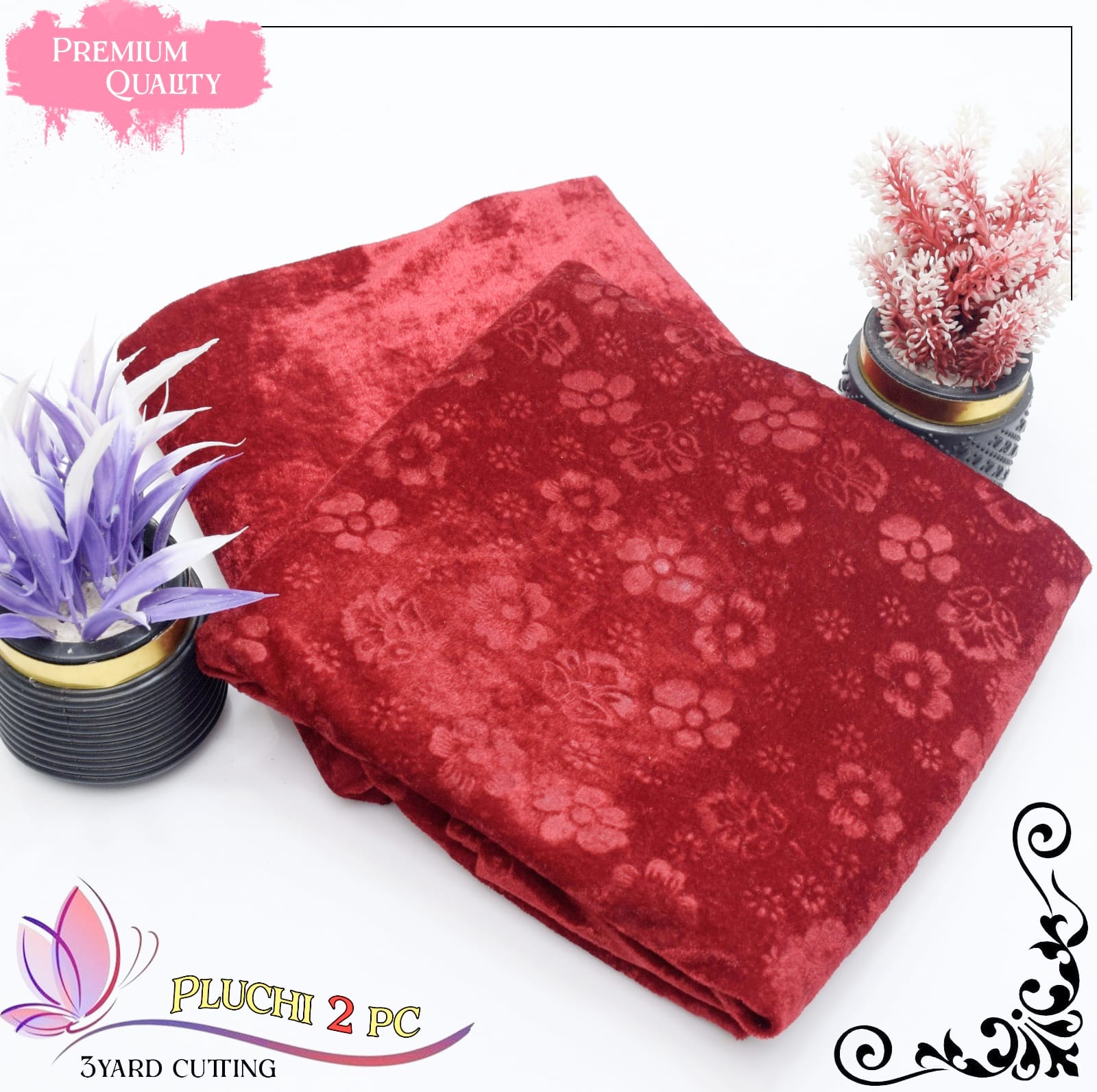 PLUCHI VELVET MATCHING 2pc✓ winter collection 2026