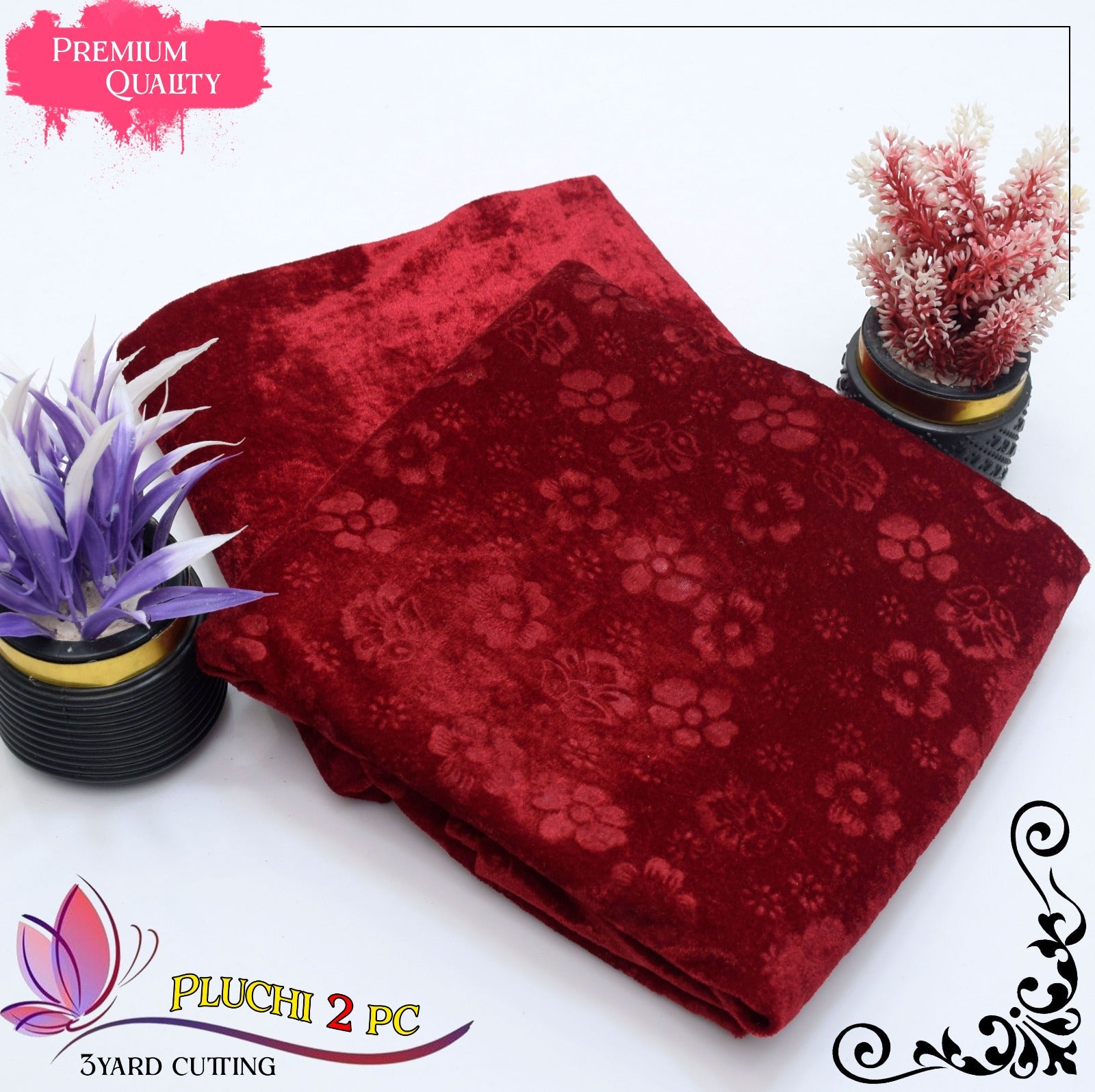 PLUCHI VELVET MATCHING 2pc✓ winter collection 2026
