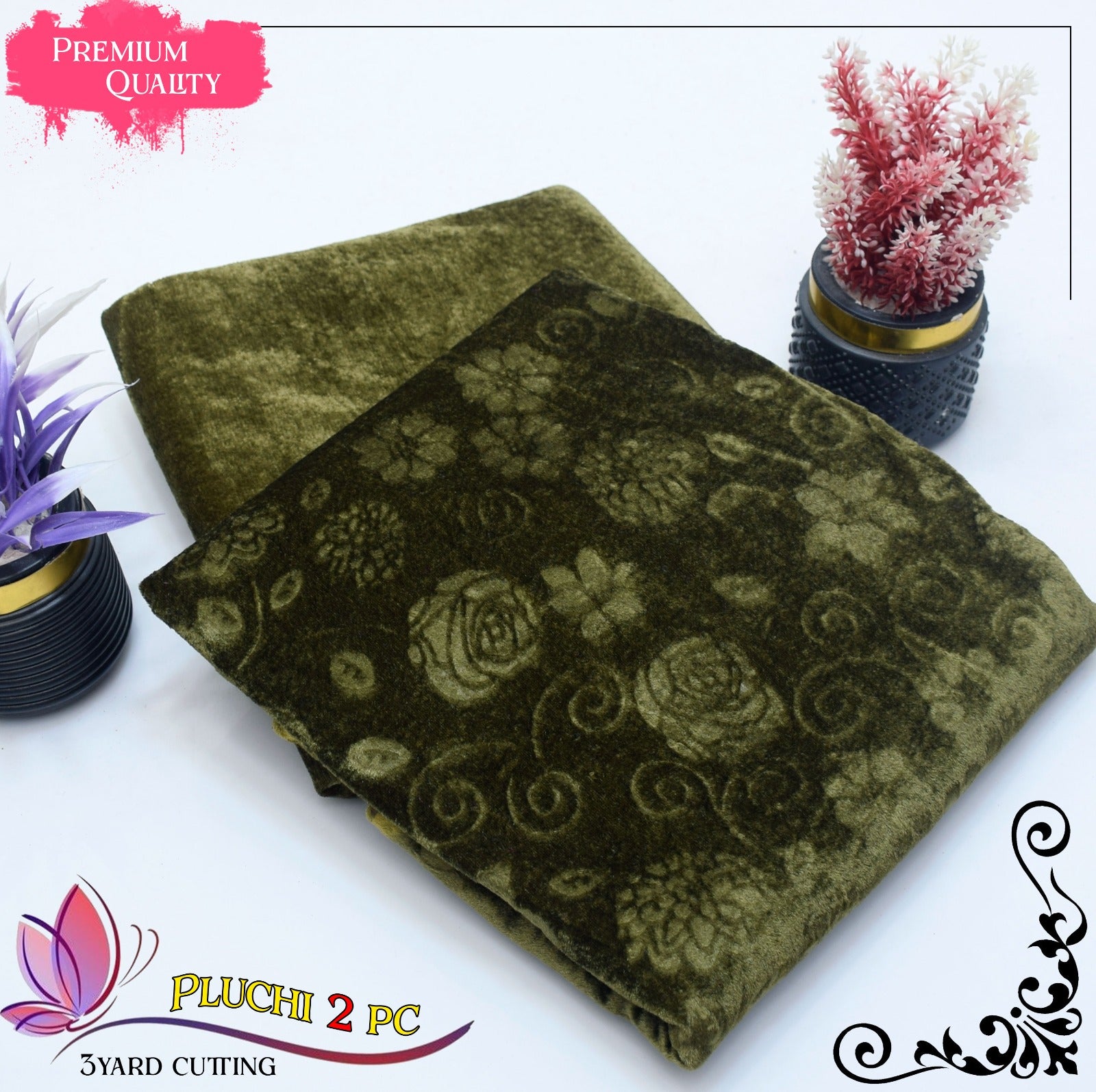 PLUCHI VELVET MATCHING 2pc✓ winter collection 2026