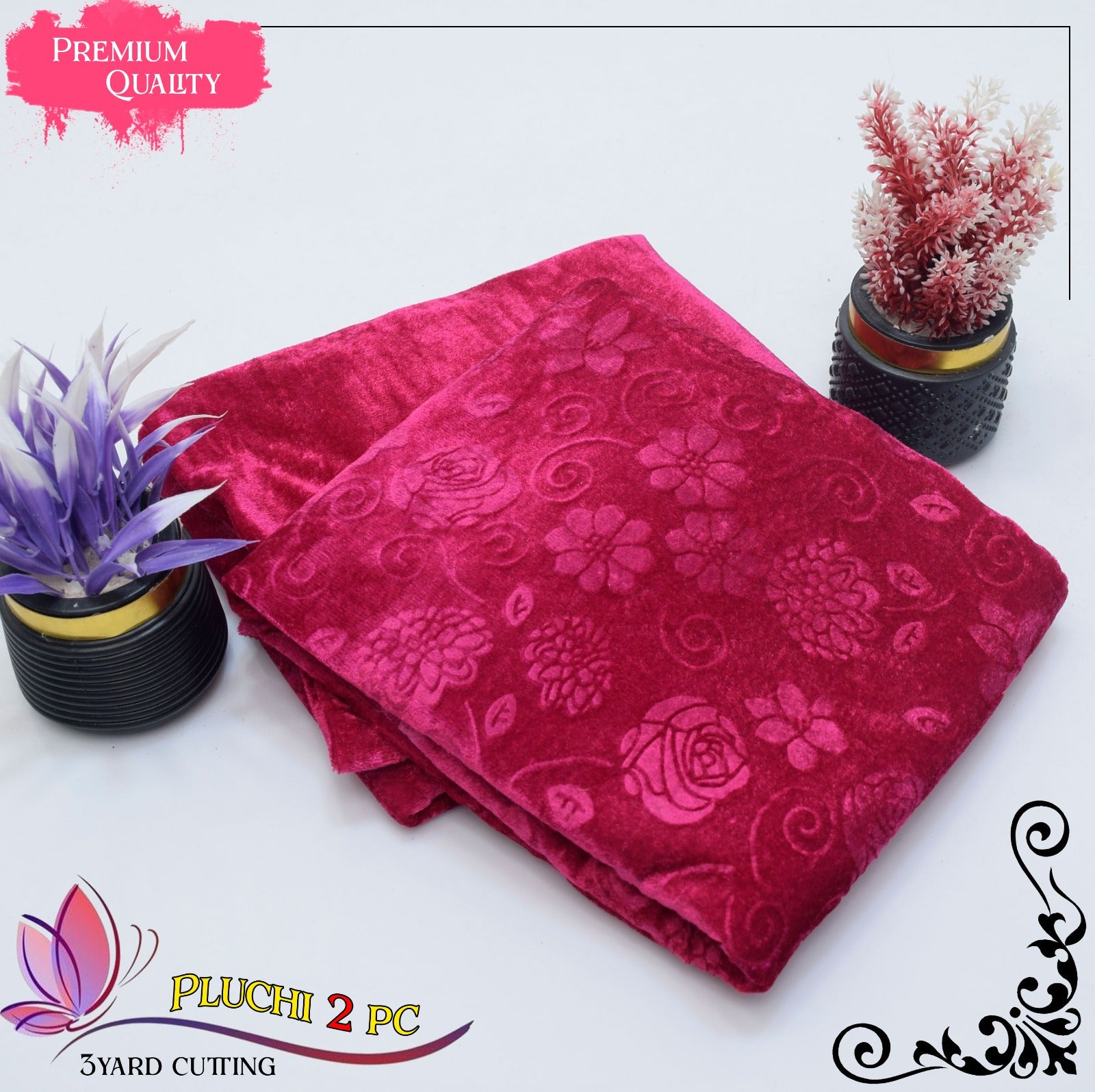 PLUCHI VELVET MATCHING 2pc✓ winter collection 2026